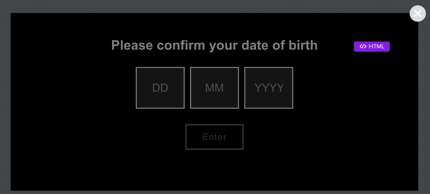 add age verification to online site