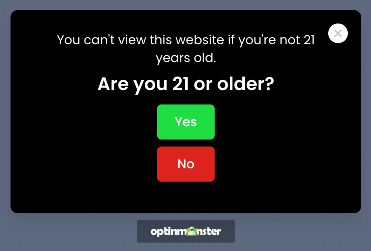 how to add age verification online tutorial