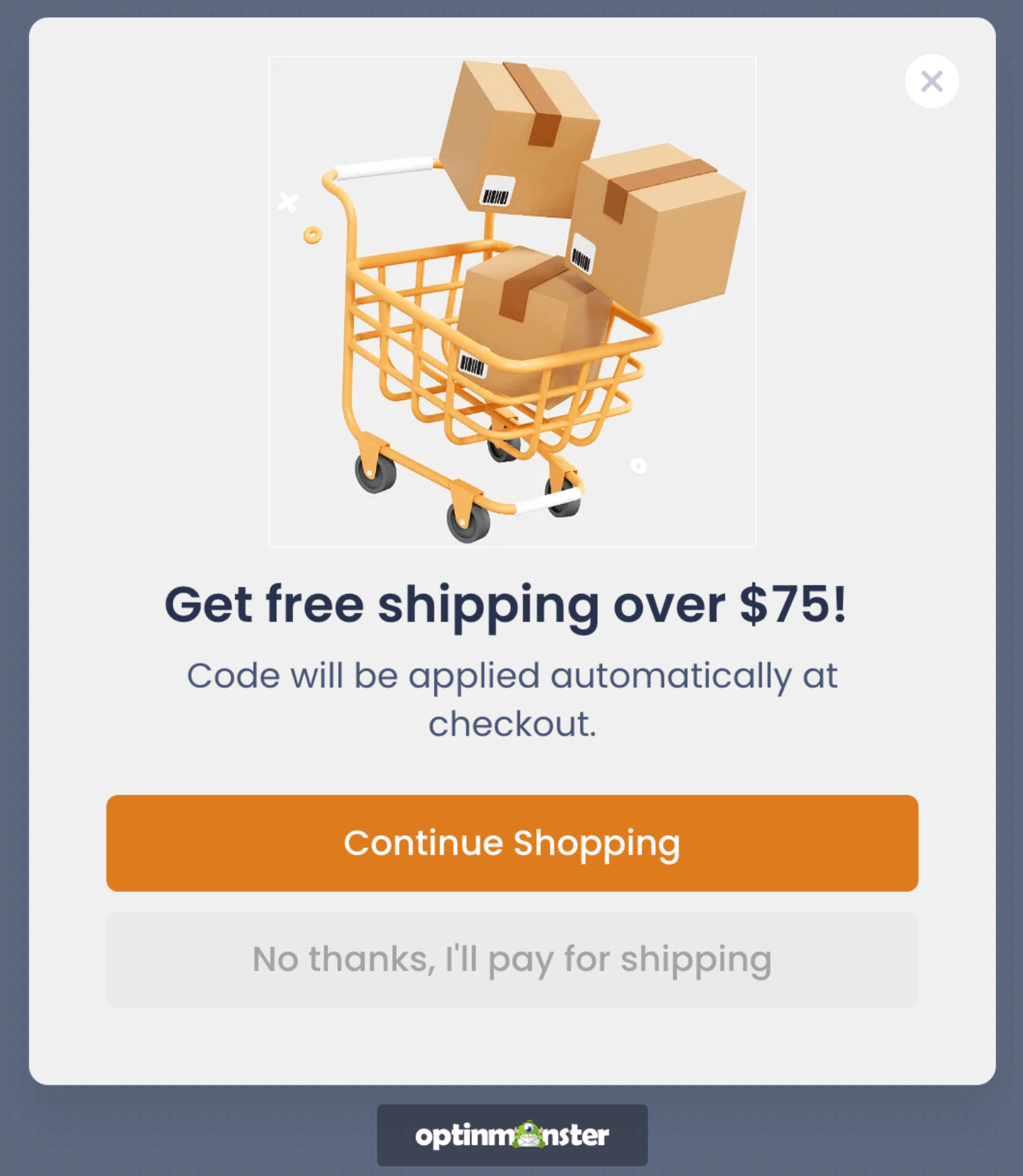 free age verification popup