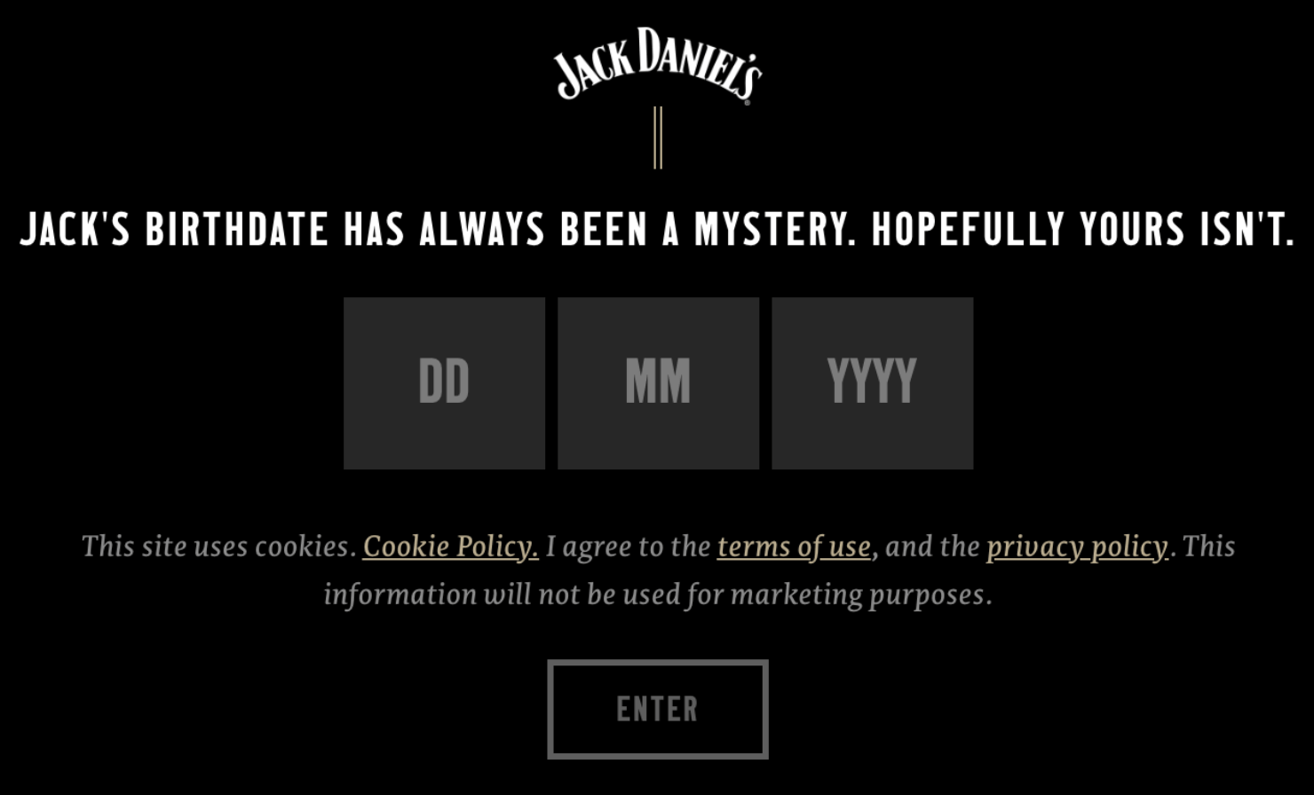 how to add DOB popup