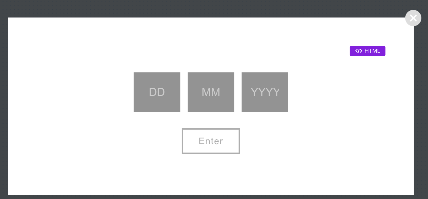 how to add age verification